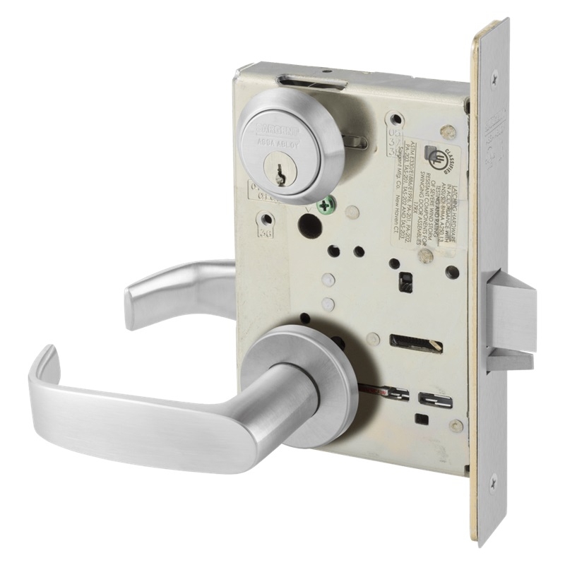 LNL - L Lever with LN Rose
